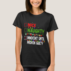 Trevsamma Stygga Oskyldiga Tills Vidare Visat Sig T Shirt