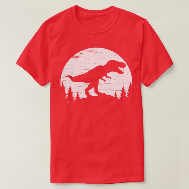 Trex Dinosaur Gift T Shirt (Design framsida)