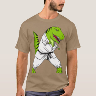 TRex Dinosaur Karate T Shirt