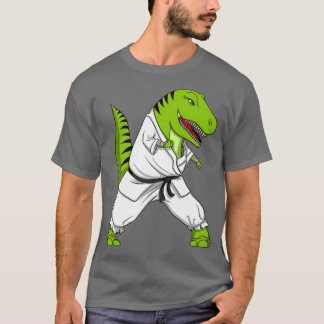 TRex Dinosaur Karate T Shirt