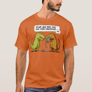 TRex Dinosaur-killen åt dig sista enhörningen T Shirt