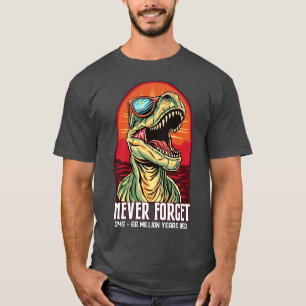 TRex Dinosaur presenterar Manar Women Kids Funny D T Shirt