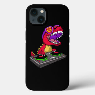 TRex DJ Party Klubb Disk Jockey Dinosaur EDM Dance