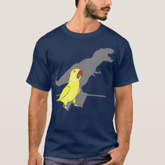 Trex Gult Blåhalsar Birb memes Screaming T Shirt
