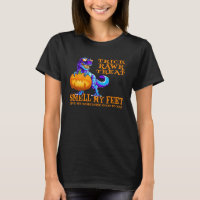 TRex Halloween Bus eller godis Smell My Feet Dinos