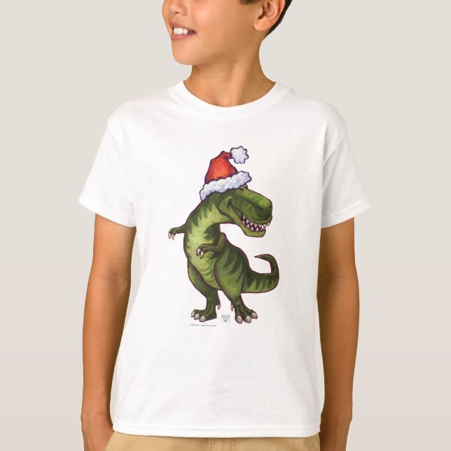 TRex jul T-shirt (Framsida)