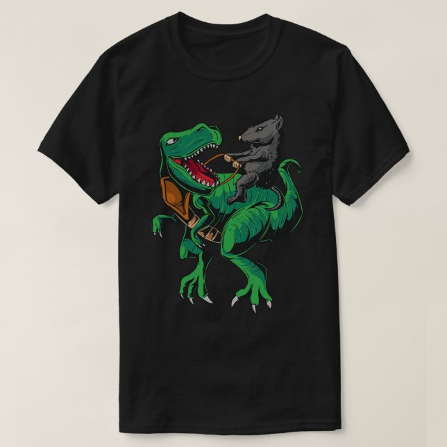 Trex opossum TShirt T Shirt (Design framsida)