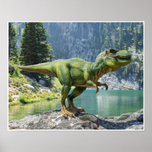 TRex på slussen Poster