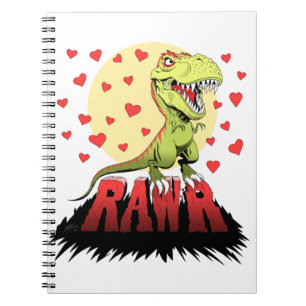 Trex Rawr Anteckningsbok