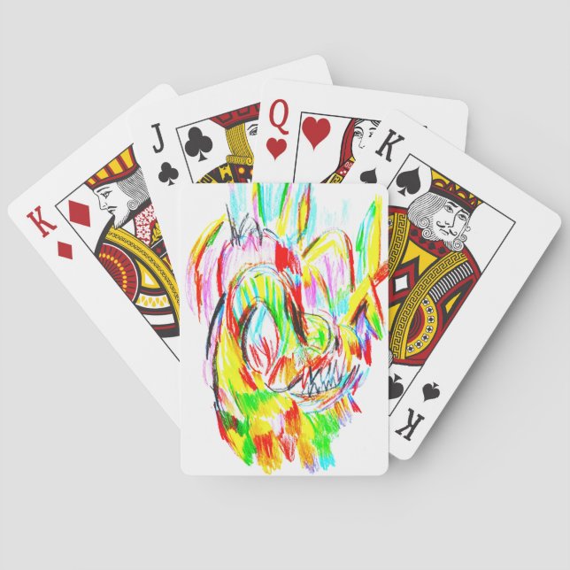 Trex sommar  casinokort (Baksidan)