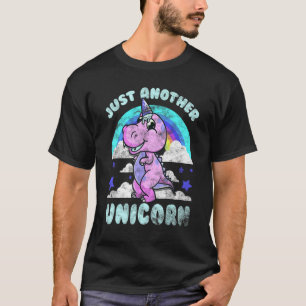 Trex Unicorn Inspired Ice Cream Cone Horn Related T Shirt