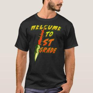 Trex Välkommen till den första Klo-frimärksbilden T Shirt