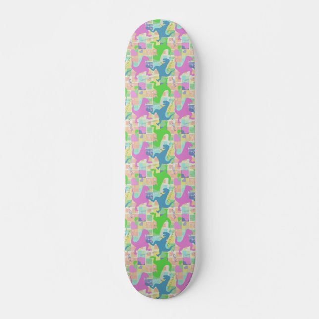 TRexed Mini Skateboard Bräda 18,7 Cm (Framsida)