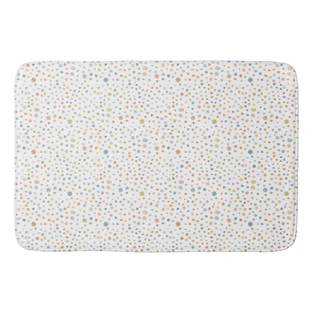 Trey Confetti Watercolor Dots Badrumsmatta (Framsidan)