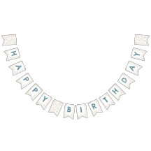 Trey Confetti Watercolor Dots Bunting Flagga