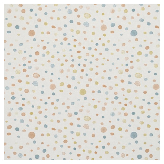 Trey Confetti Watercolor Dots Fabric Tyg (Provkarta)