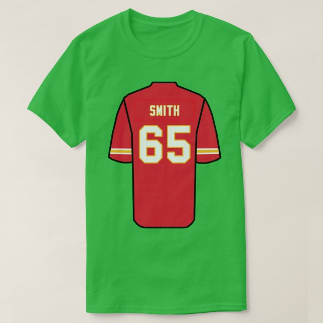 Trey Smith Jersey T Shirt (Design framsida)