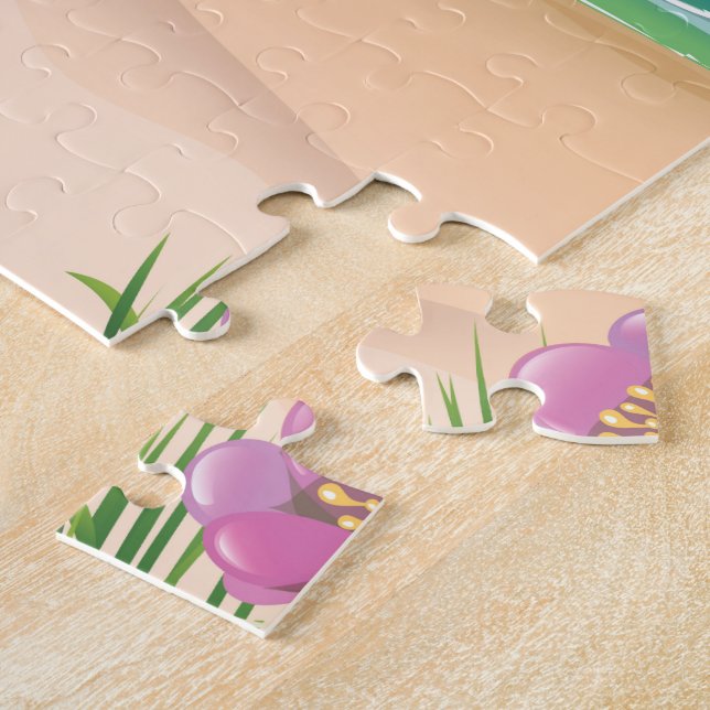 Treyarnon Bay, reseaffisch för Cornwall Pussel (Sidan)