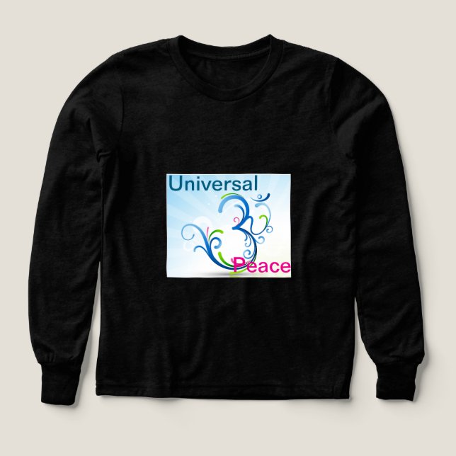 Tri-blandning om T-shirt (Design framsida)