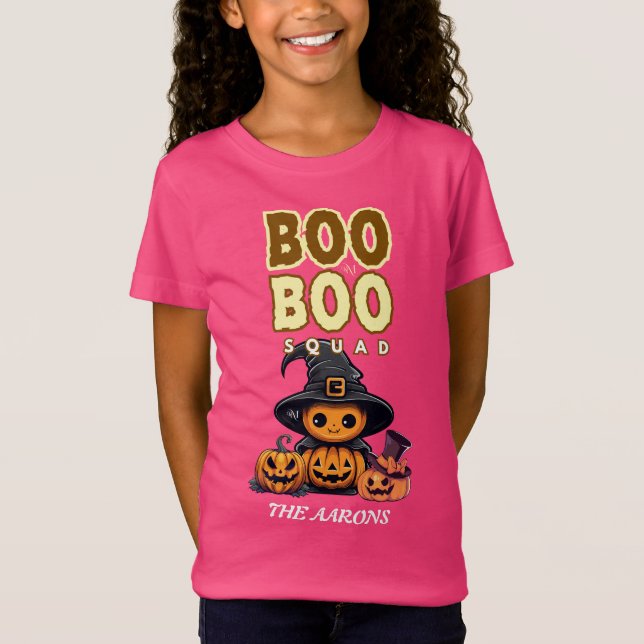 Tri-Blend Shirt :  HALLOWEEN Boo-Treat #2 T (Framsida)