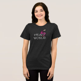 Tri-Blend Shirt i tung värld T