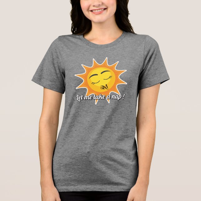 Tri-Blend Shirt: Ta en kapsel (grått) T Shirt (Framsida)