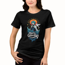 Tri-blend T-Shirt för kvinnor - Mystic Guardians
