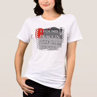 Tri blend T shirt for women