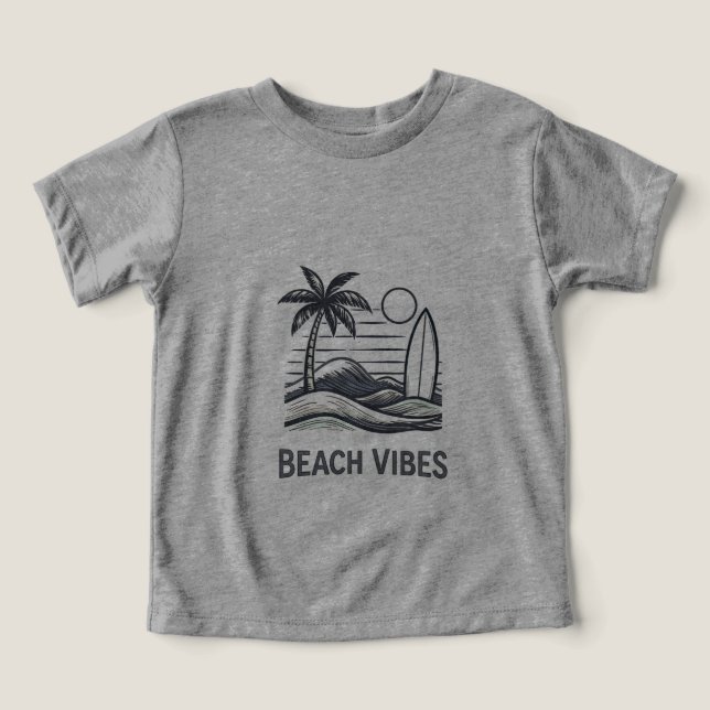 Tri-blend T-Shirt, Isblå, 2T T Shirt (Design Framsida)