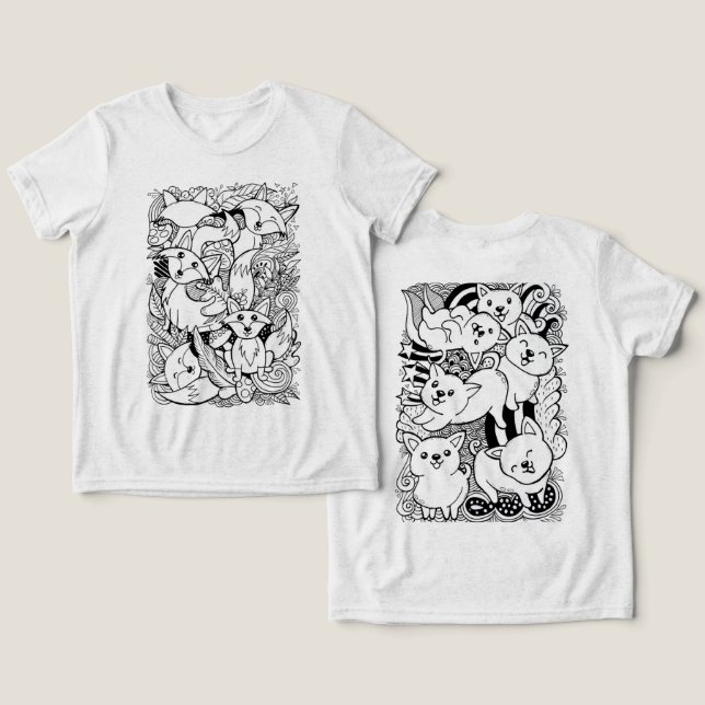 Tri-Blend T-shirt Tri-Blend Shirt (Design fram och bak)