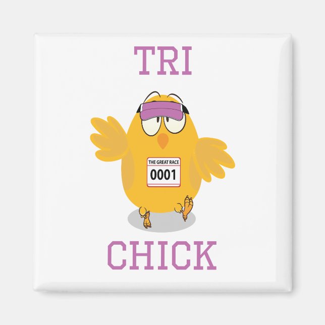 Tri Chick Magnet (Framsidan)