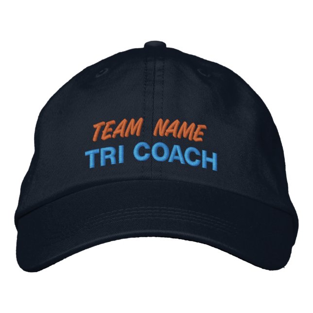 TRI COACH BASEBALL CAP BRODERAD KEPS (Framsida)