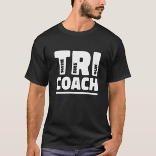 Tri Coach Graphic Springa Bike Simma Triathlon Tri T Shirt