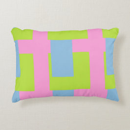 Tri Color Accent Pillow Prydnadskudde