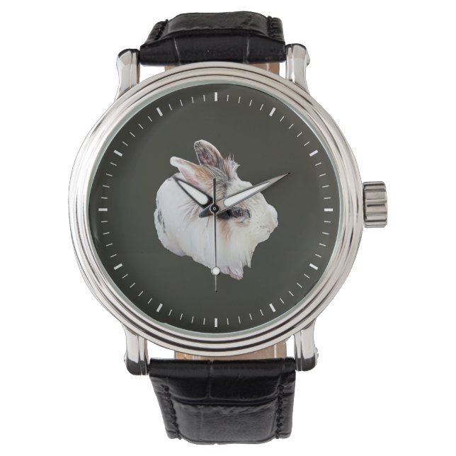 Tri-Color Lionhead Kanin Armbandsur (Framsida)