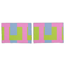 Tri Color Pillowcase