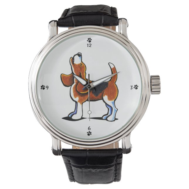 Tri-färg Beagle Bay Armbandsur (Framsida)