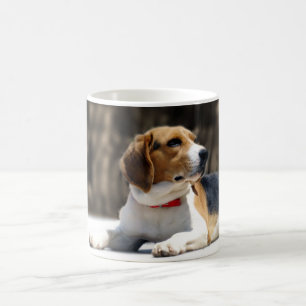 Tri-Färg Beagle Kaffemugg