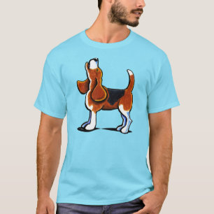 Tri-färg Beaglefjärd Tee