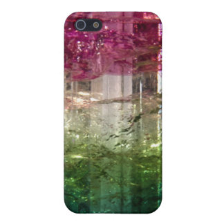 Tri-Färg Crystal Abstrakt Art Speck iPhone 4 Case 5 Skydd