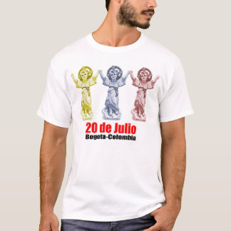 tri-färg jesus tee shirt