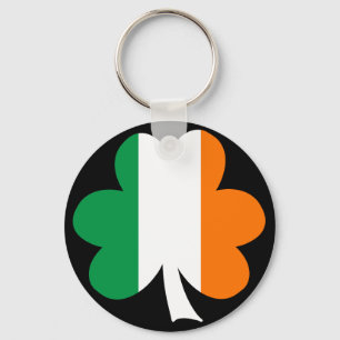 Tri-färg Shamrock Nyckelring