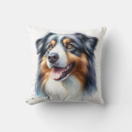 Tri-Färgad Australian shepherd Hund Kudde