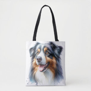 Tri-Färgad Australian shepherd Hund Tygkasse