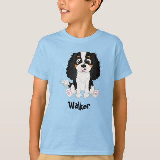 Tri-Färgad Cavalier Kung Charles Spain  T Shirt