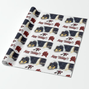 Tri färgColliejul Presentpapper