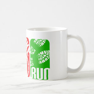 TRI färgkvarter för Triathlon Kaffemugg