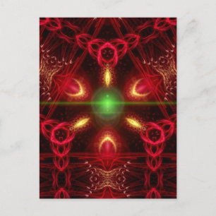 Tri-Fractal vykort