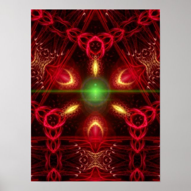 Tri-Fraktal Poster (Framsidan)