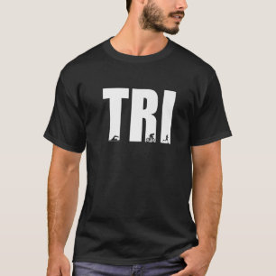 Tri Graphic Springa Bike Simma Triathlon Triathlet T Shirt